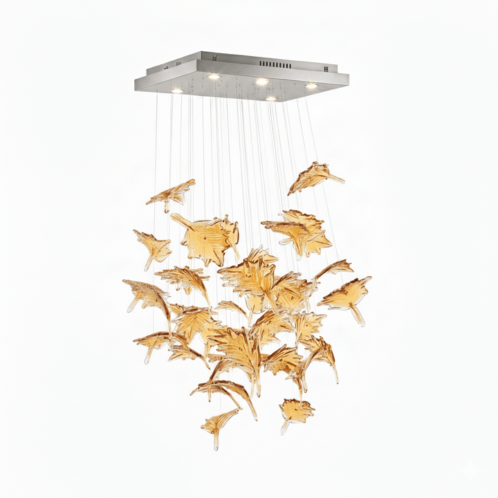 Maple rosone lampadario in Cristallo