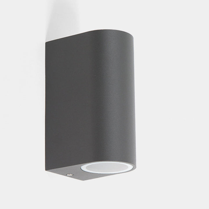 Ray Moderne LED Lampade da Esterno Metallo Nero Quadrato Minimalista