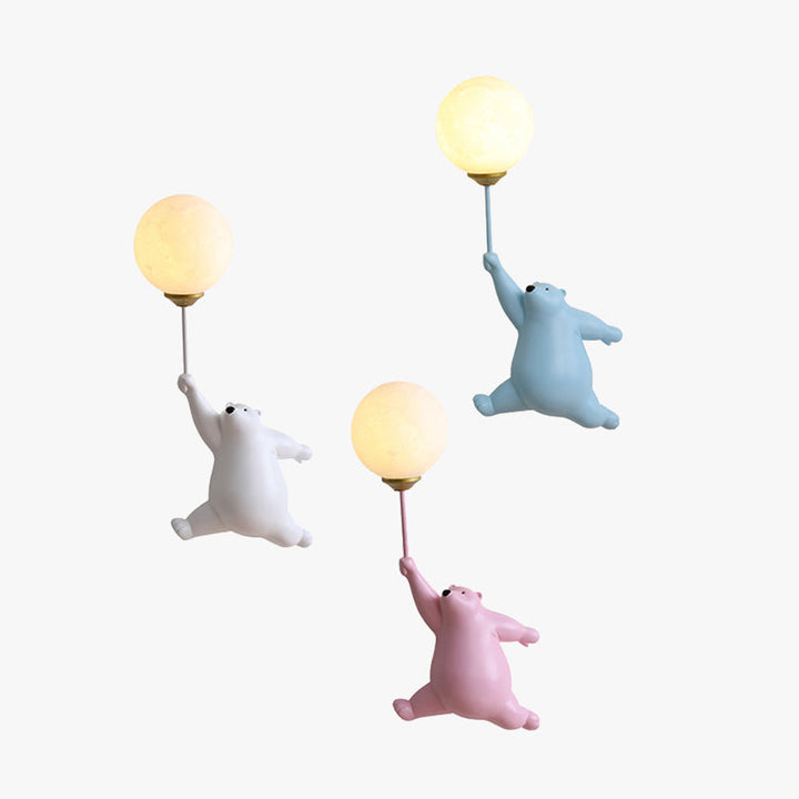 Aria Design LED Applique da Parete Lettura Pallone d&