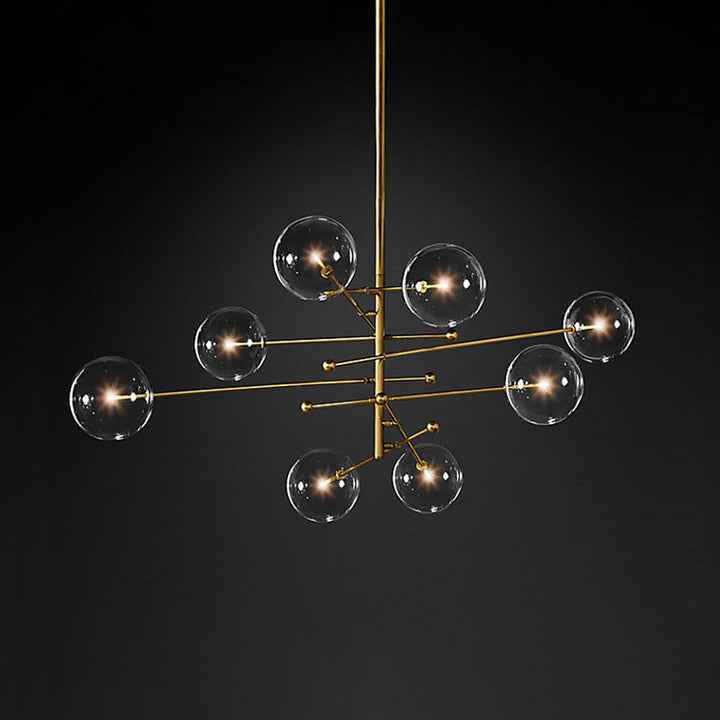 Valentina Moderne LED Lampade a Sospensione Oro Bolla