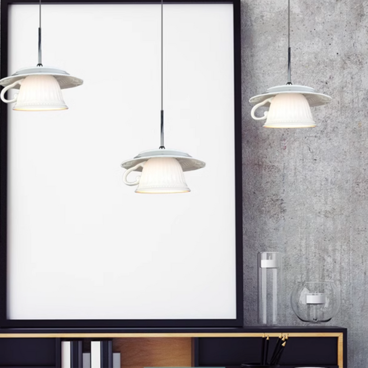 Valentina Nordico Tazza da Tè Ceramica Lampade a Sospensione Soggiorno