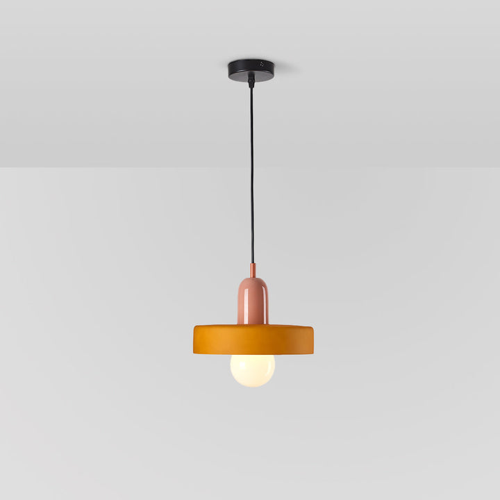 Valentina Moderni Design LED Lampada a Sospensione Multicolore Vetro