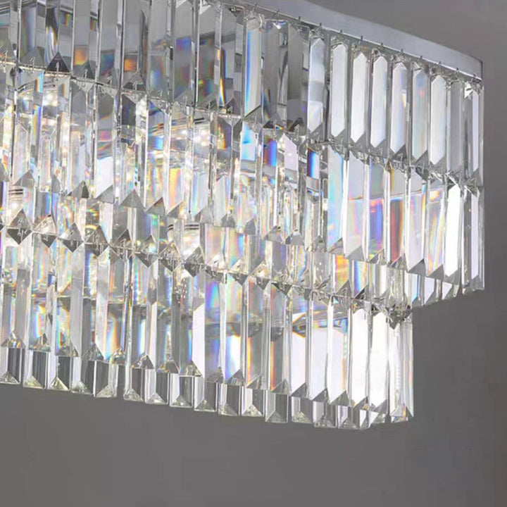 Kristy Design LED Lampadario Rettangolare d&