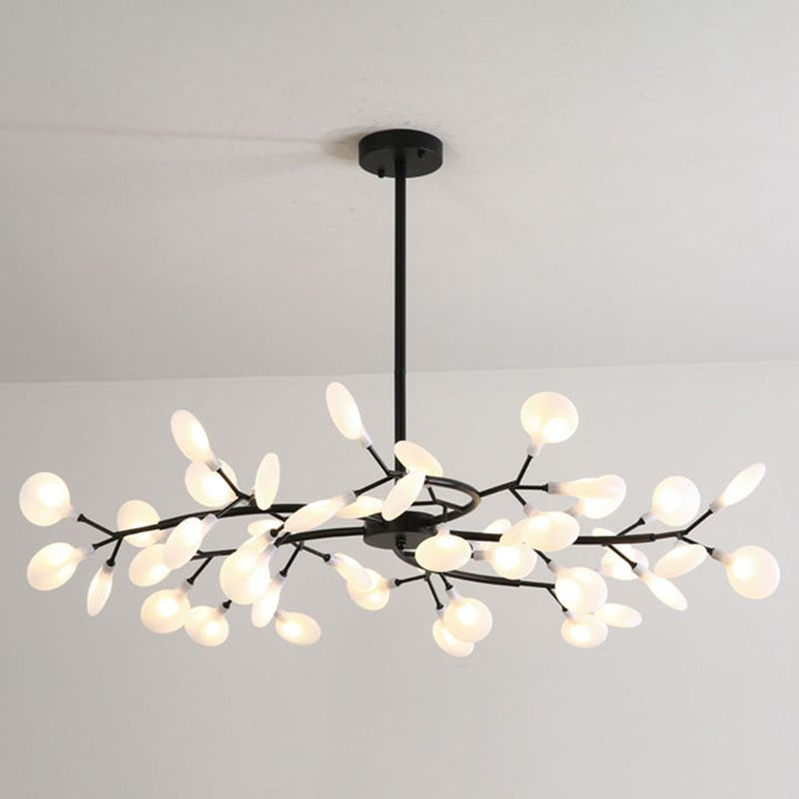 Olivia Speciale Bellissimo LED Lampada a Sospensione Artistic Metallo/Acrilico Nero/Oro Camera da Letto