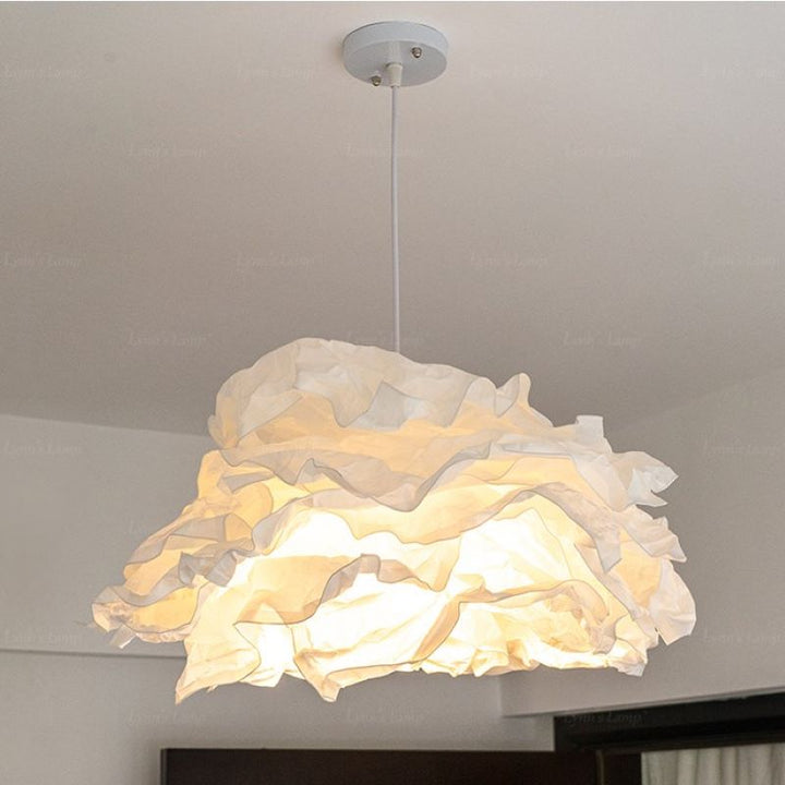 Ritta Wabi-sabi Nuvola Metallo Carta LED Lampade a Sospensione Studio Camera da Letto