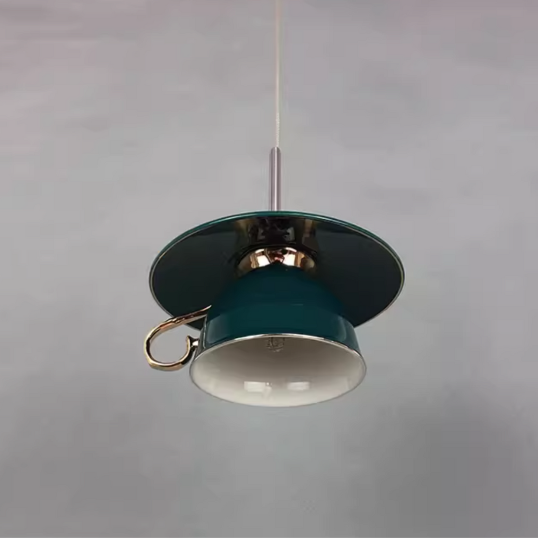 Valentina Lussuoso Tazza Ceramica Lampade a Sospensione Soggiorno