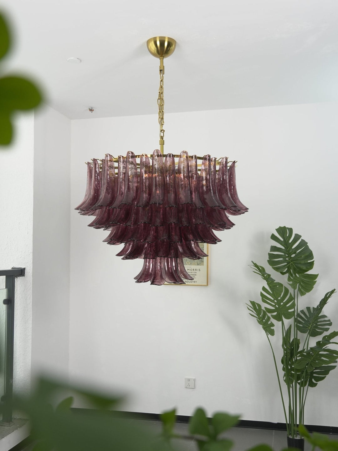 Amethyst Bloom lampadario