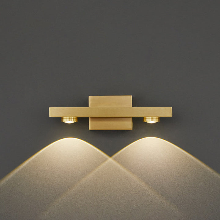 Arisha Moderni LED Applique da Parete Semplice Specchio