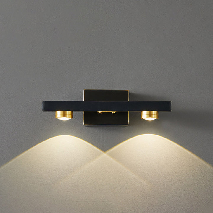 Arisha Moderni LED Applique da Parete Semplice Specchio