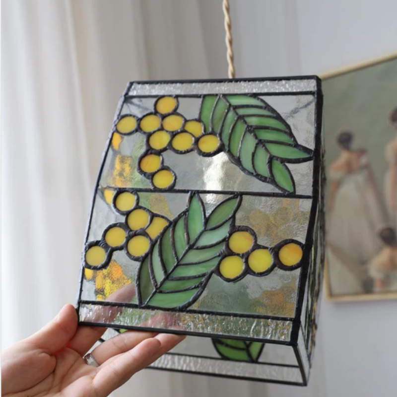 Tiffany Vintage Lampadari Vetro Soggoirono Sala da Pranzo Camera da Letto