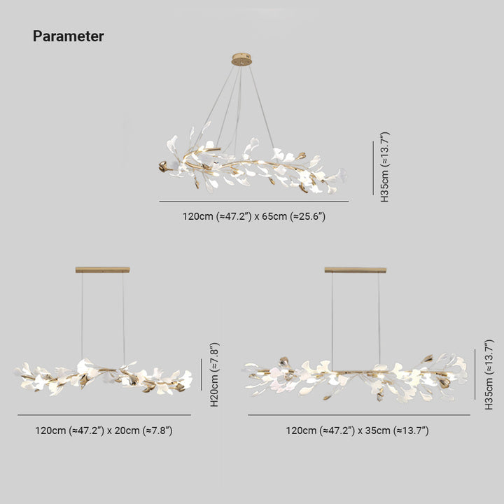 Olivia LED Moderno Creativo Metallo/Ceramica Lampadari Oro