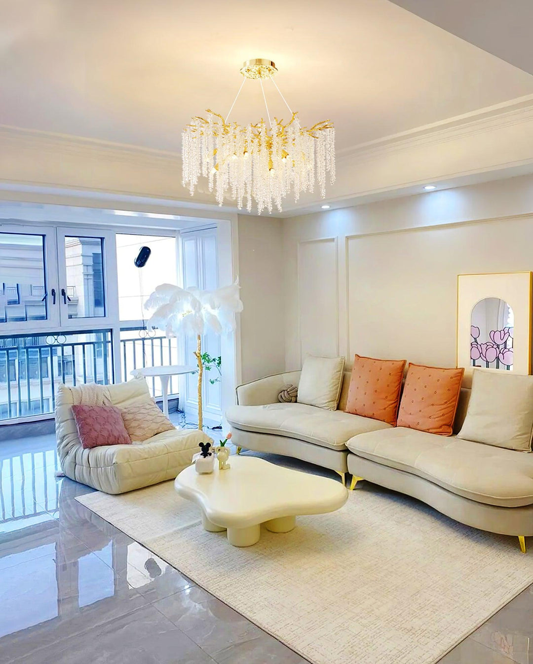 Albero Crystal Chandelier - Blowlighting