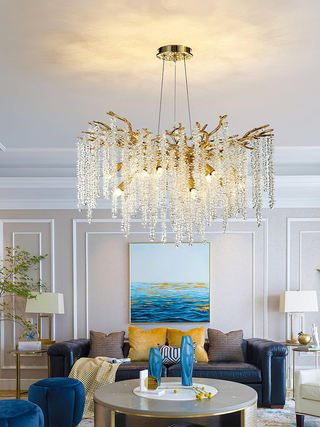 Albero Crystal Chandelier - Blowlighting
