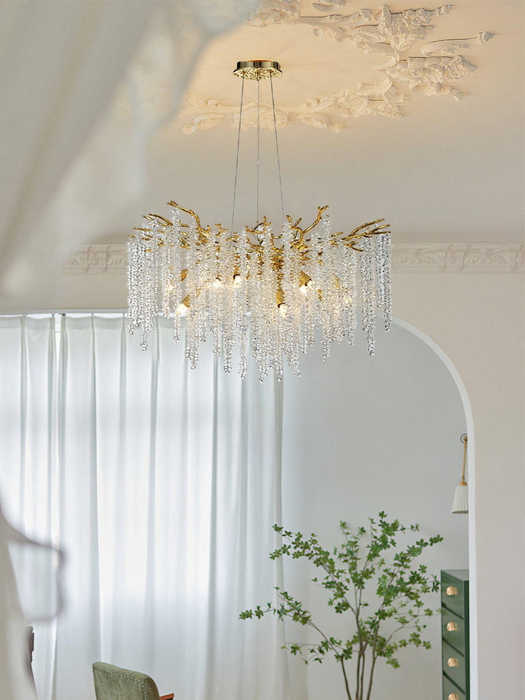 Albero Crystal Chandelier - Blowlighting