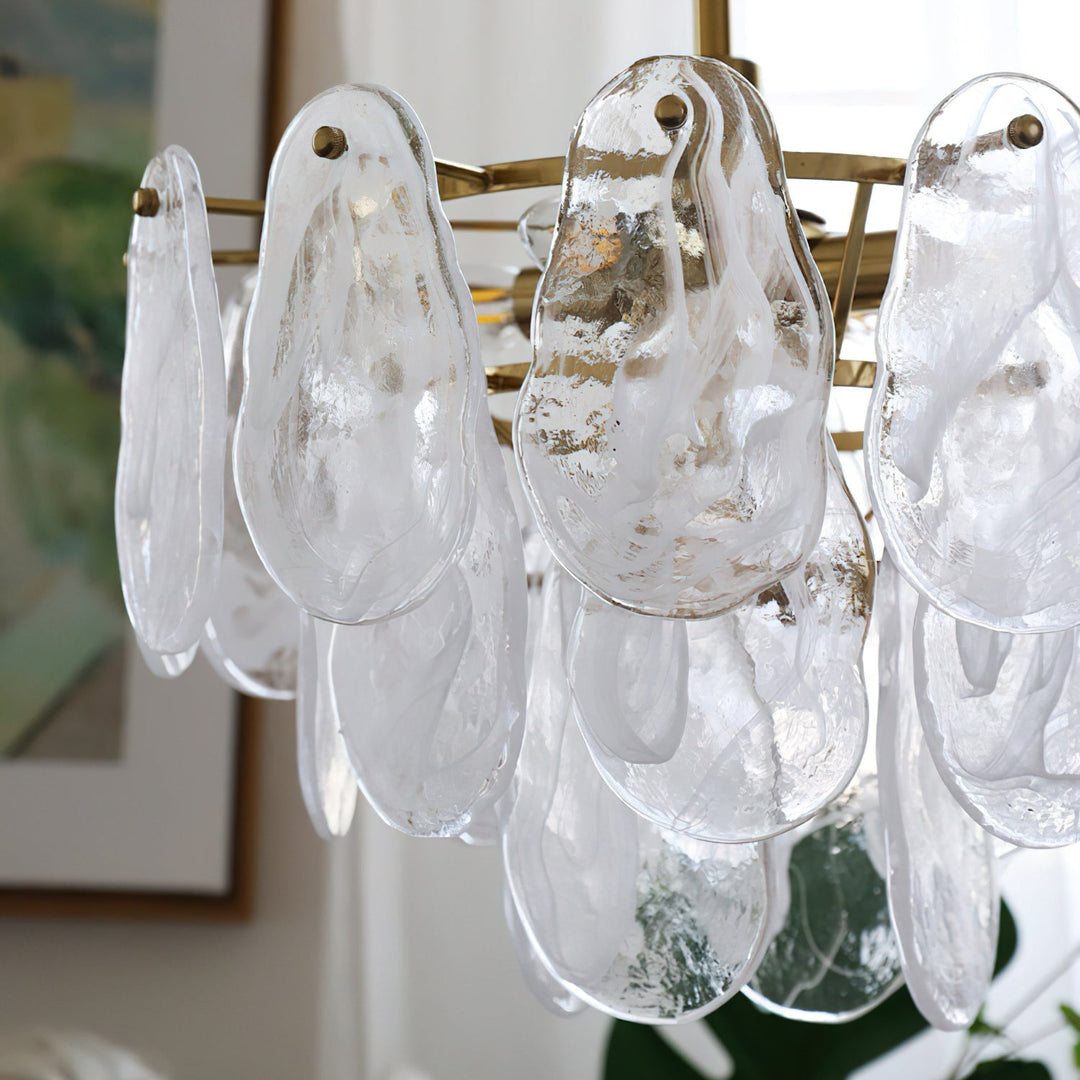 Nuvella lampadario in vetro
