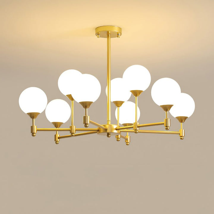 Celireon lampadario elegante in vetro