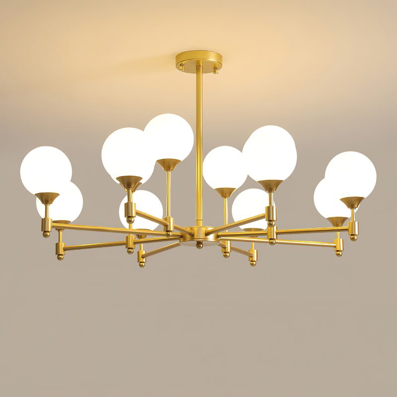 Celireon lampadario elegante in vetro
