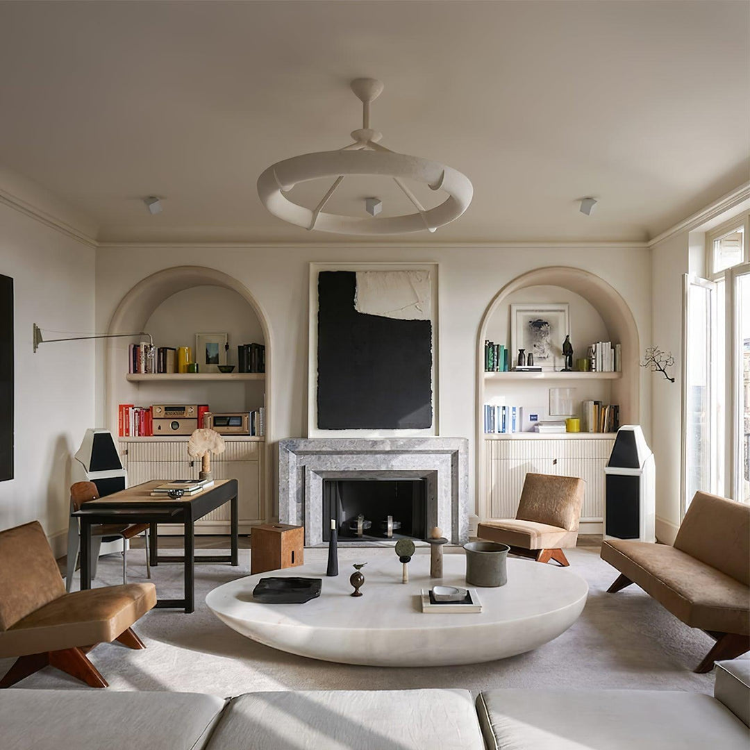 Sorarena lampadario in gesso