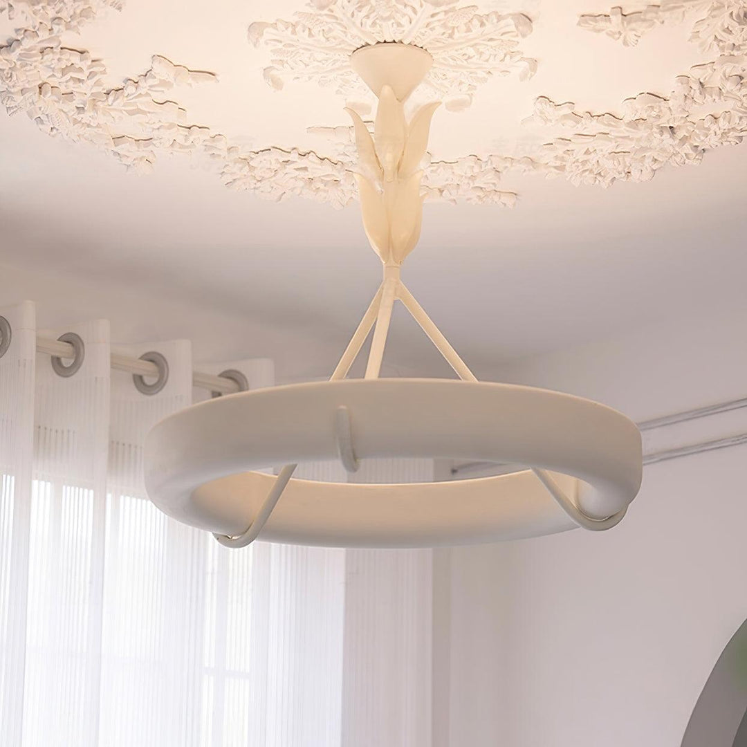 Sorarena lampadario in gesso