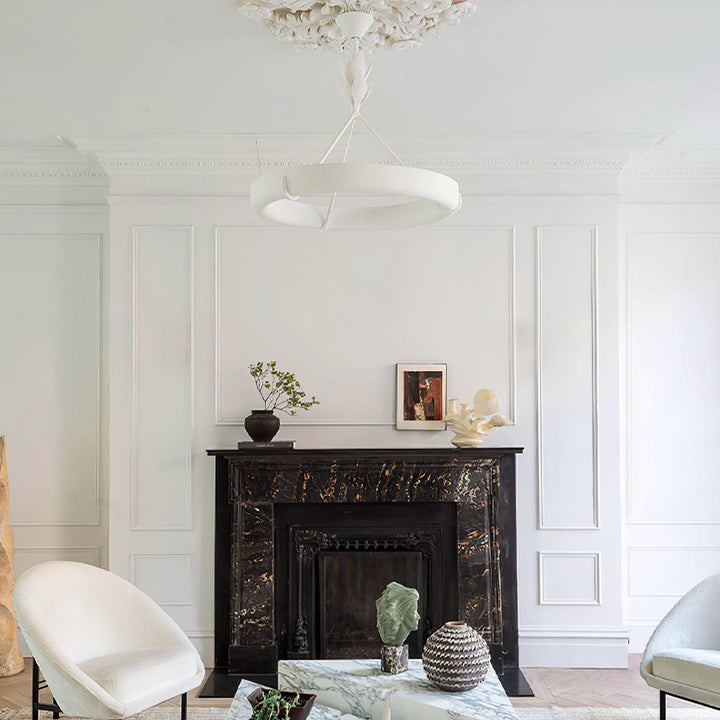 Sorarena lampadario in gesso