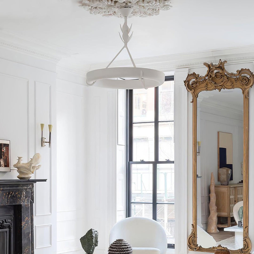 Sorarena lampadario in gesso