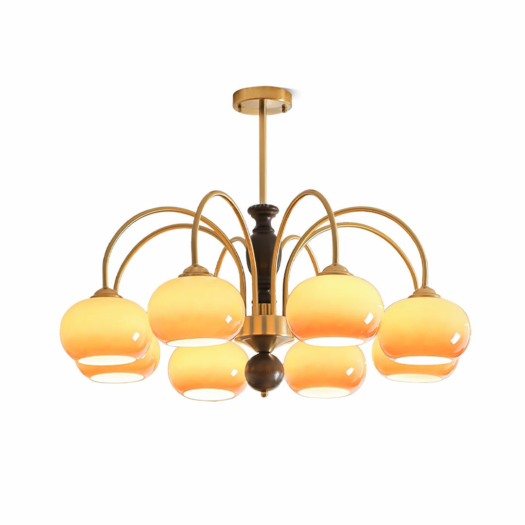 Rivirian lampadario Amberly Arch Bracci Curvi