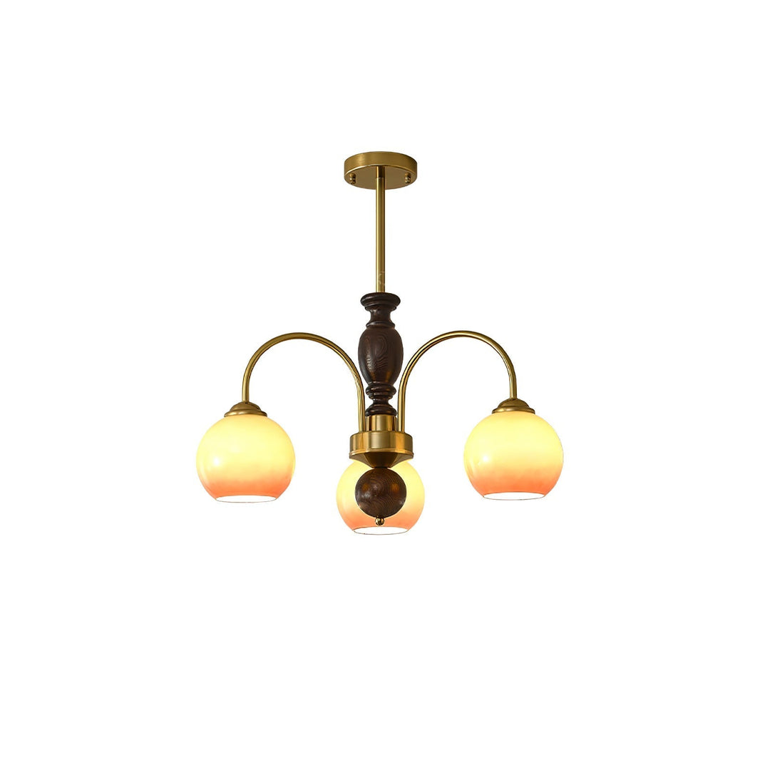 Rivirian lampadario Amberly Arch Bracci Curvi