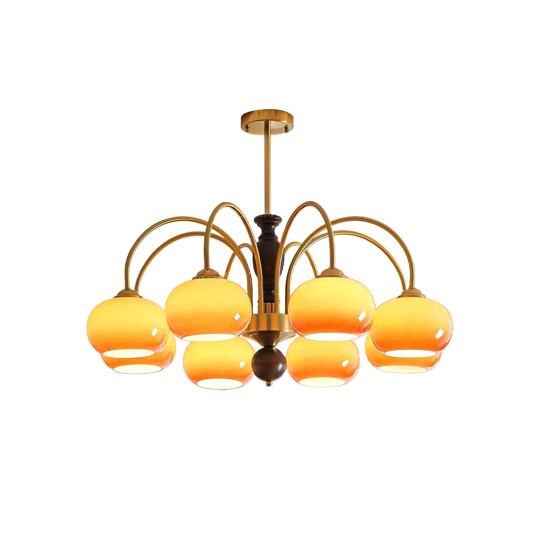 Rivirian lampadario Amberly Arch Bracci Curvi