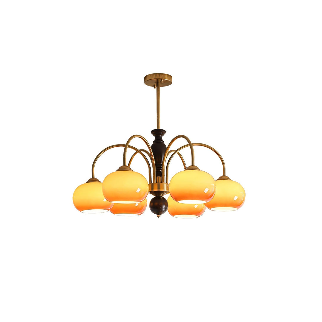 Rivirian lampadario Amberly Arch Bracci Curvi