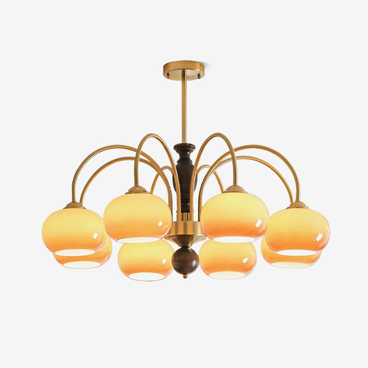 Rivirian lampadario Amberly Arch Bracci Curvi