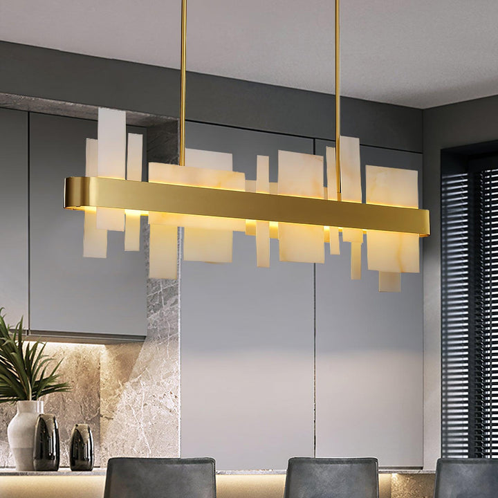 Aurarian lampadario rame Acrylic Dining per sala da pranzo