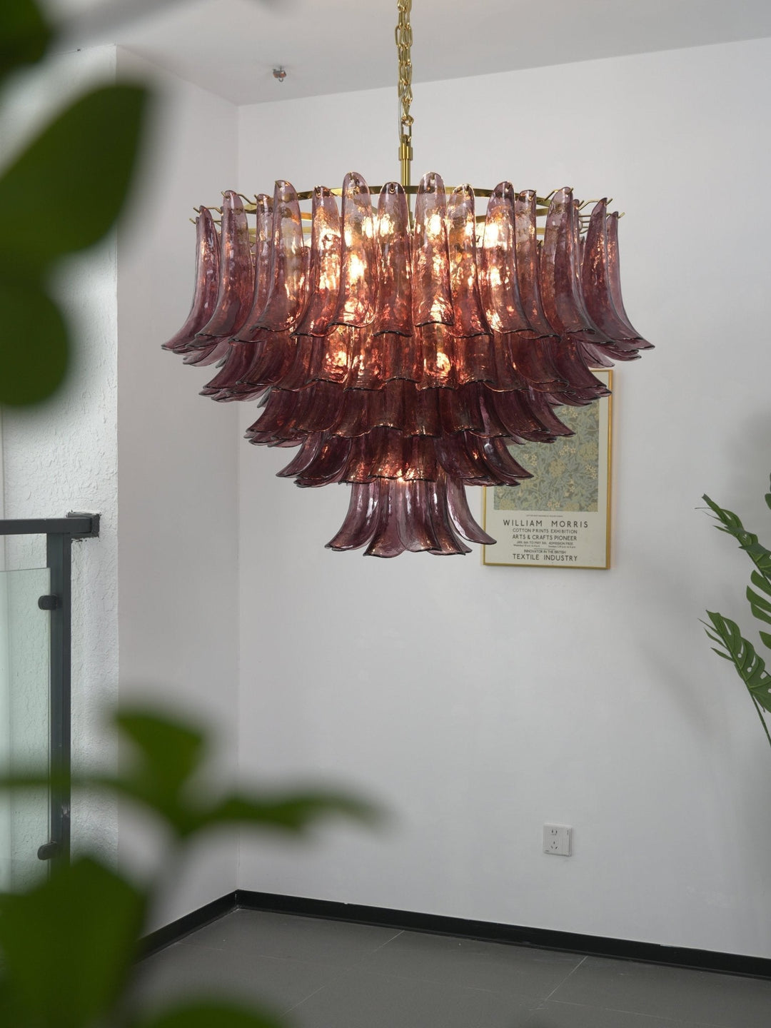 Amethyst Bloom lampadario