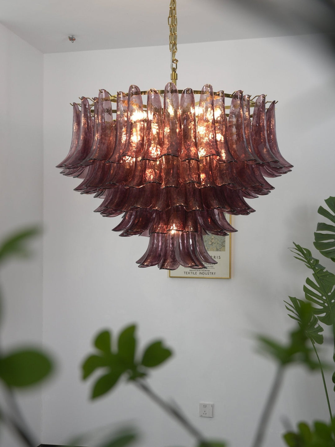 Amethyst Bloom lampadario