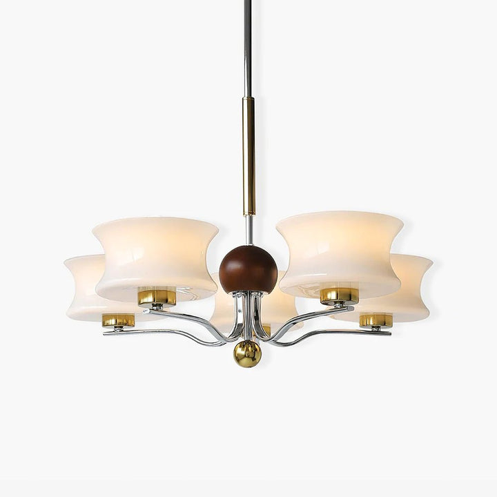 Lioralelle lampadario elegante in vetro