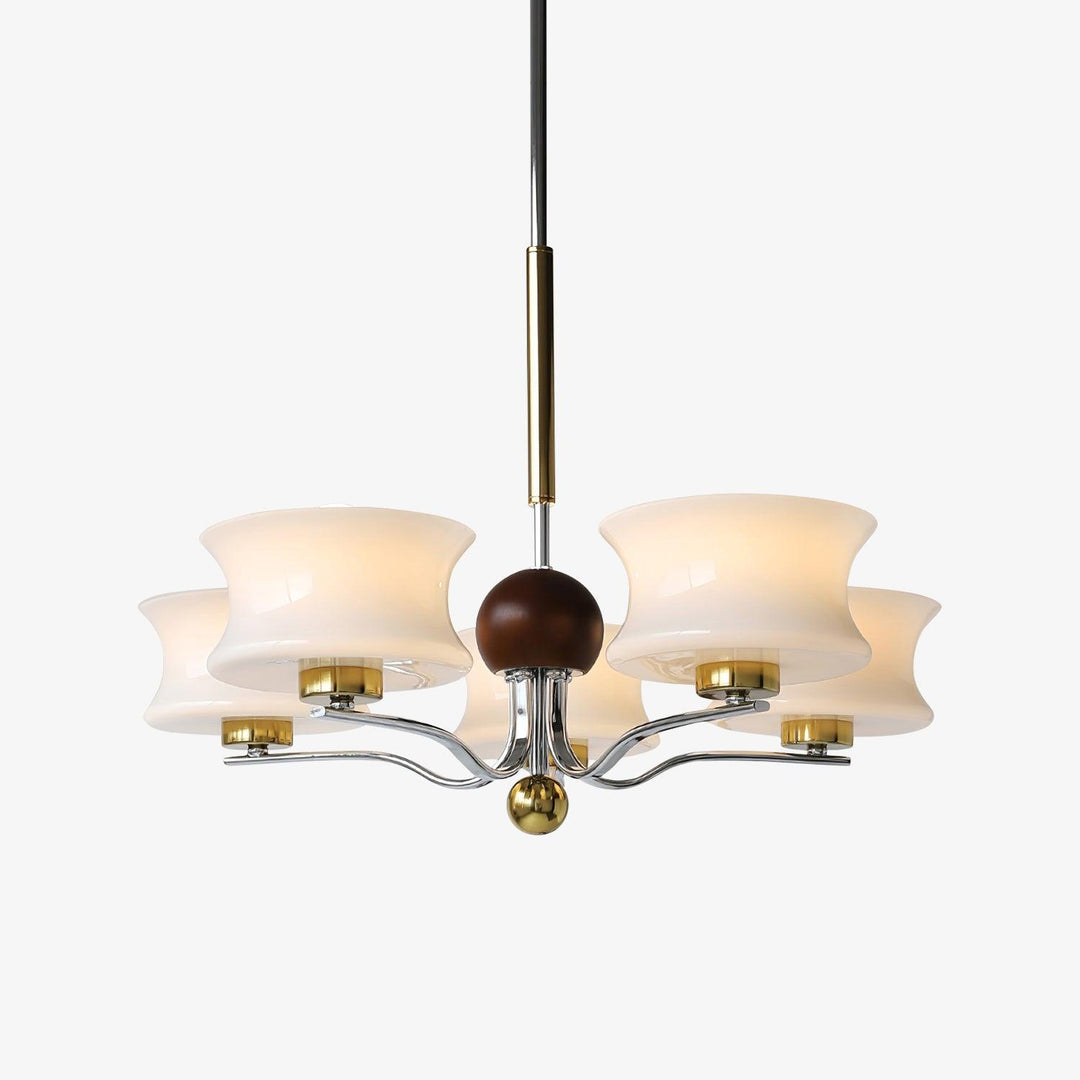 Lioralelle lampadario elegante in vetro