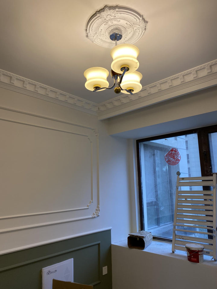 Lioralelle lampadario elegante in vetro