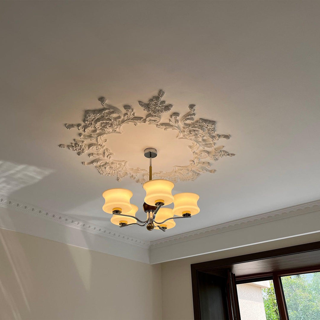 Lioralelle lampadario elegante in vetro