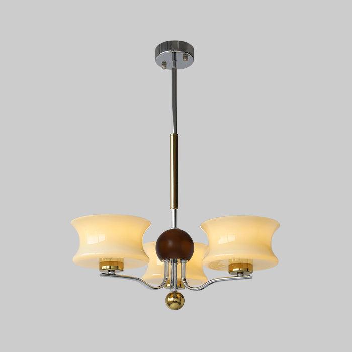 Lioralelle lampadario elegante in vetro