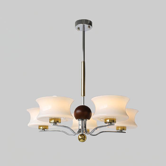 Lioralelle lampadario elegante in vetro