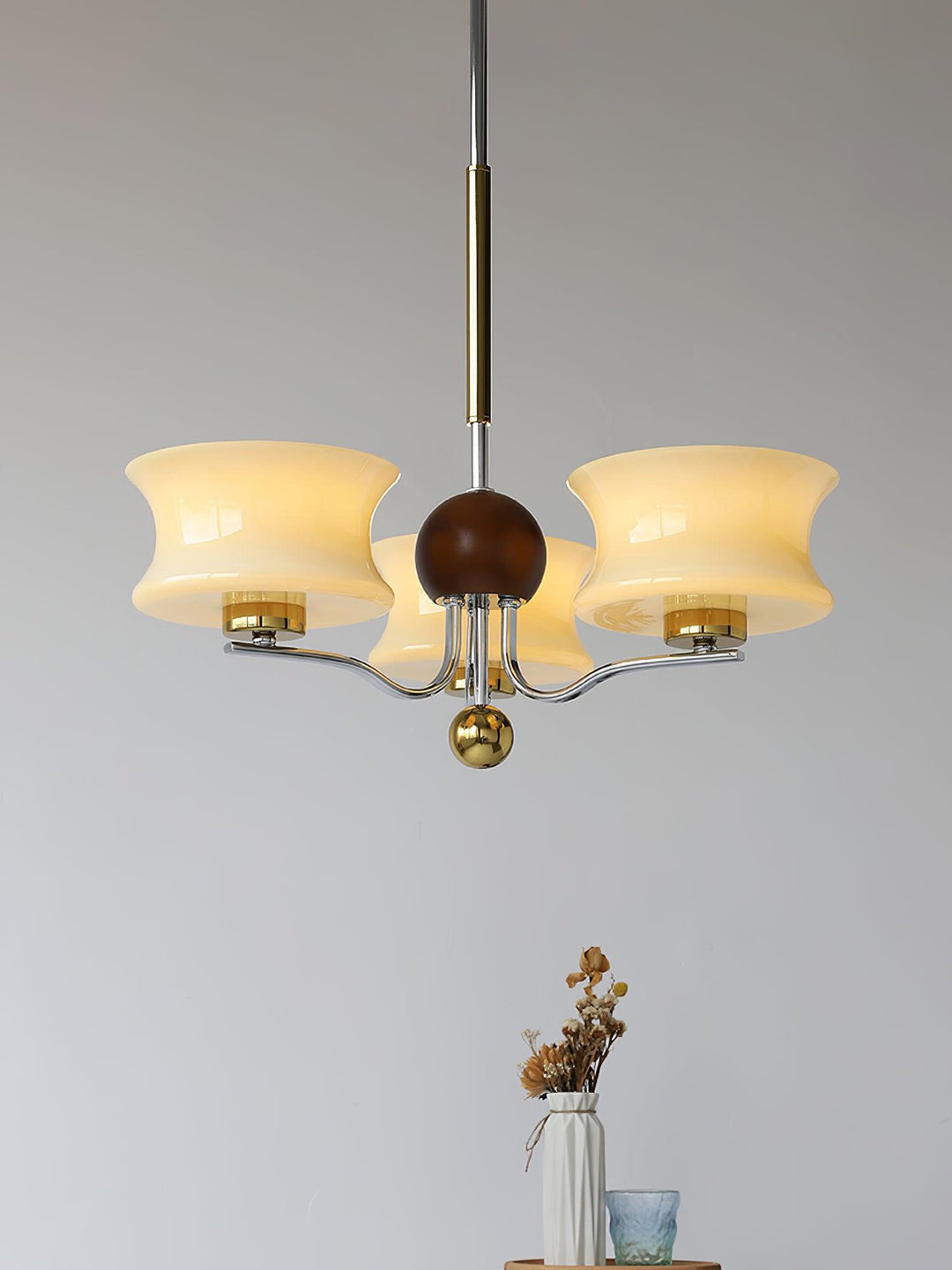 Lioralelle lampadario elegante in vetro
