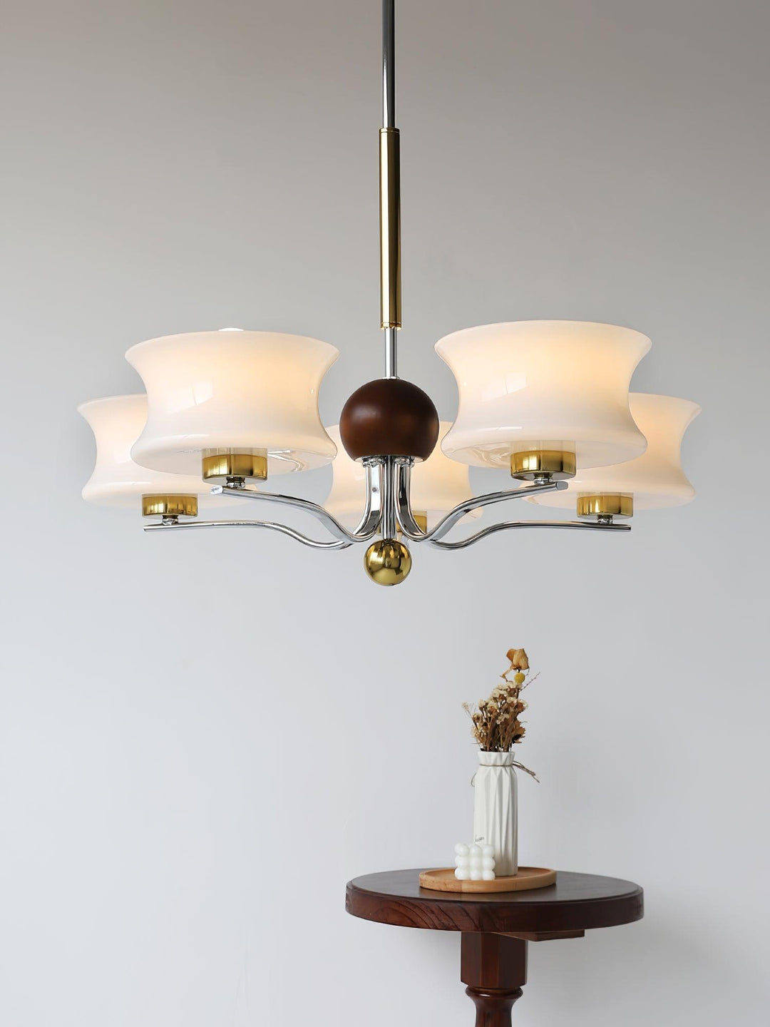 Lioralelle lampadario elegante in vetro