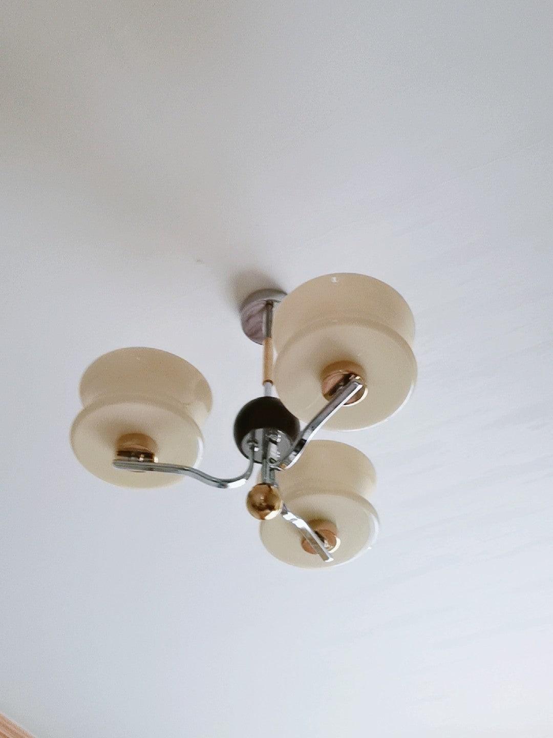 Lioralelle lampadario elegante in vetro