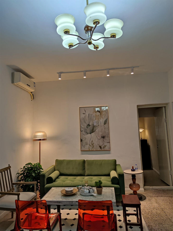 Lioralelle lampadario elegante in vetro