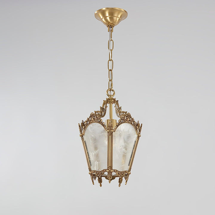 Auririelle lampada a sospensione in ottone Empire Antico elegante
