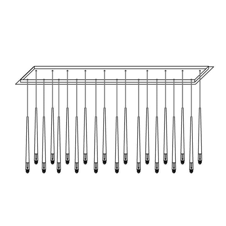 Lampadario con Paralume in Cristallo e ottone Lucido minimalista