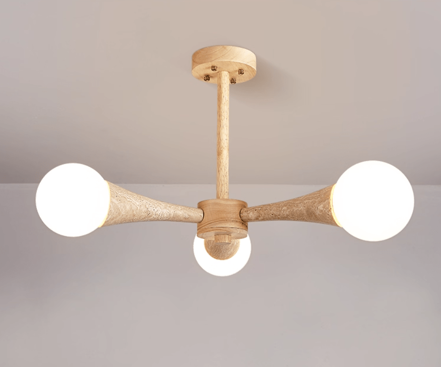 Arbor lampadario travertino