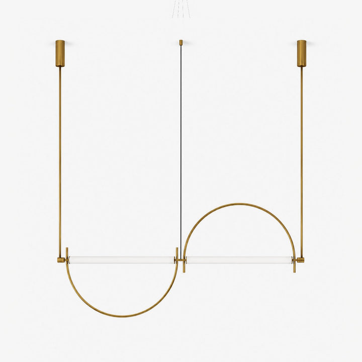 Arched Linear Led lampadario
