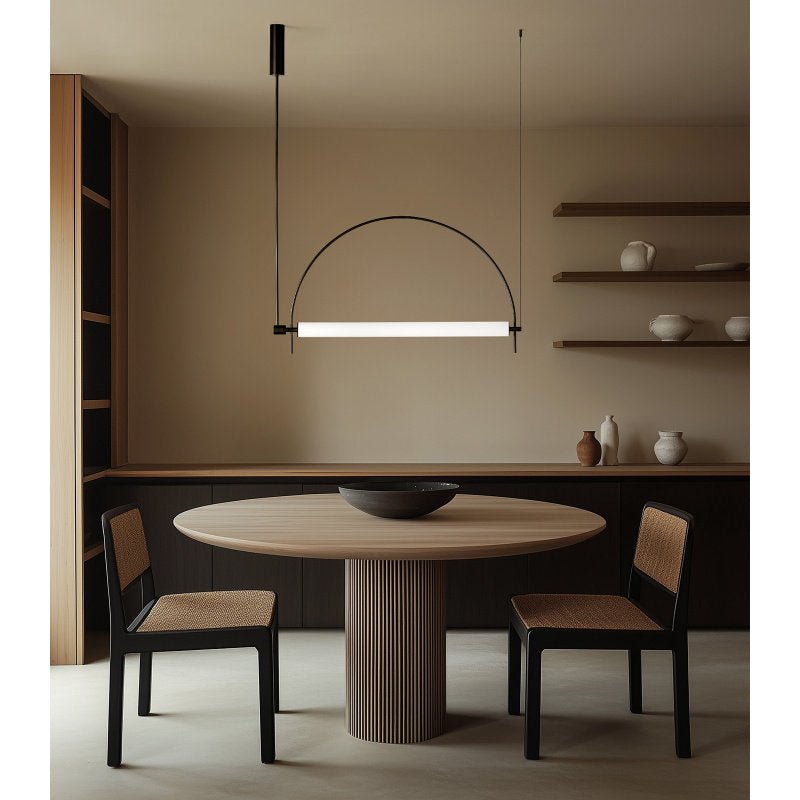 Arched Linear Led lampadario