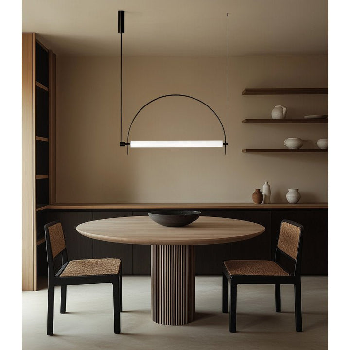 Arched Linear Led lampadario