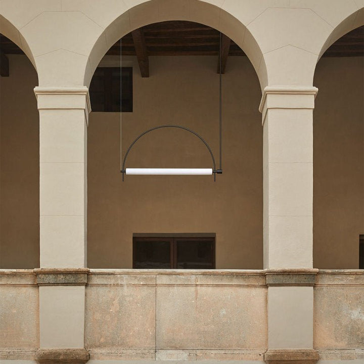 Arched Linear Led lampadario
